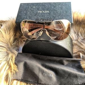 Prada Shield Shade Sunglasses Authentic